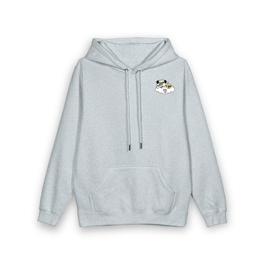 Pug, Quack & Fluffy Cloud  Hoodie